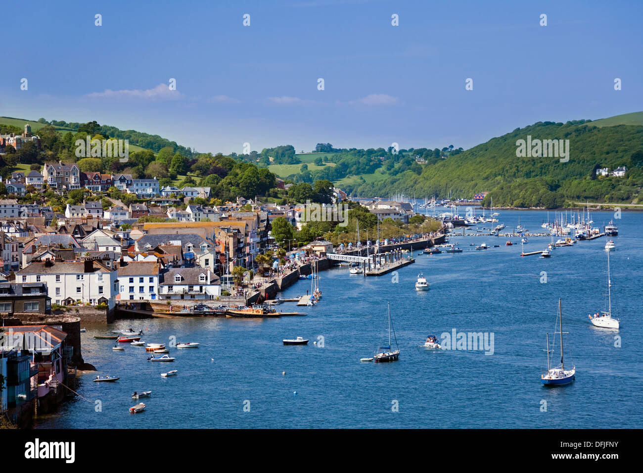 England Devon Dartmouth Stock Photo Alamy