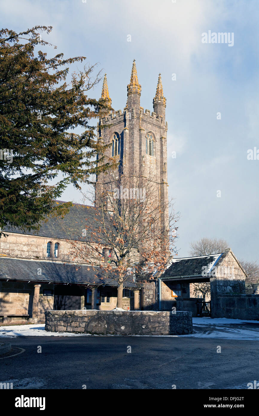 England Devon in the Moor, Sexton´s House with St Pancras