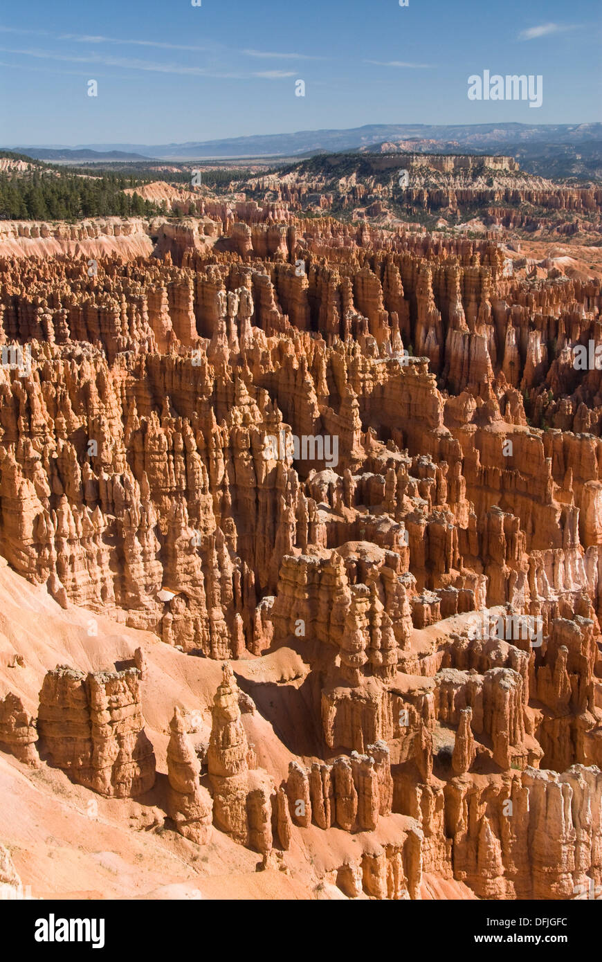 Inspiration Point, Bryce Canyon National Park, Utah, USA Stock Photo