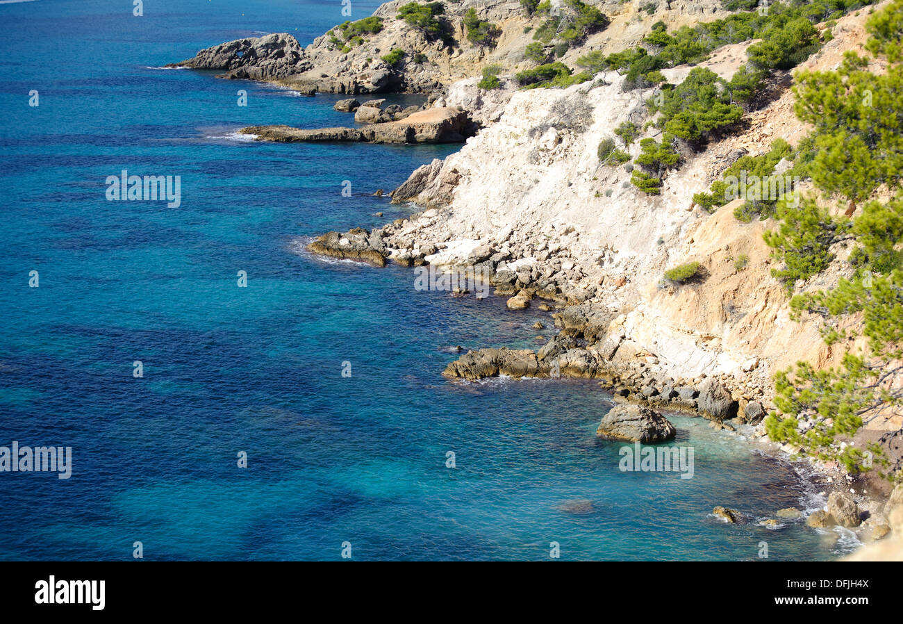 Mediterranean see, Majorca, Spain Stock Photo