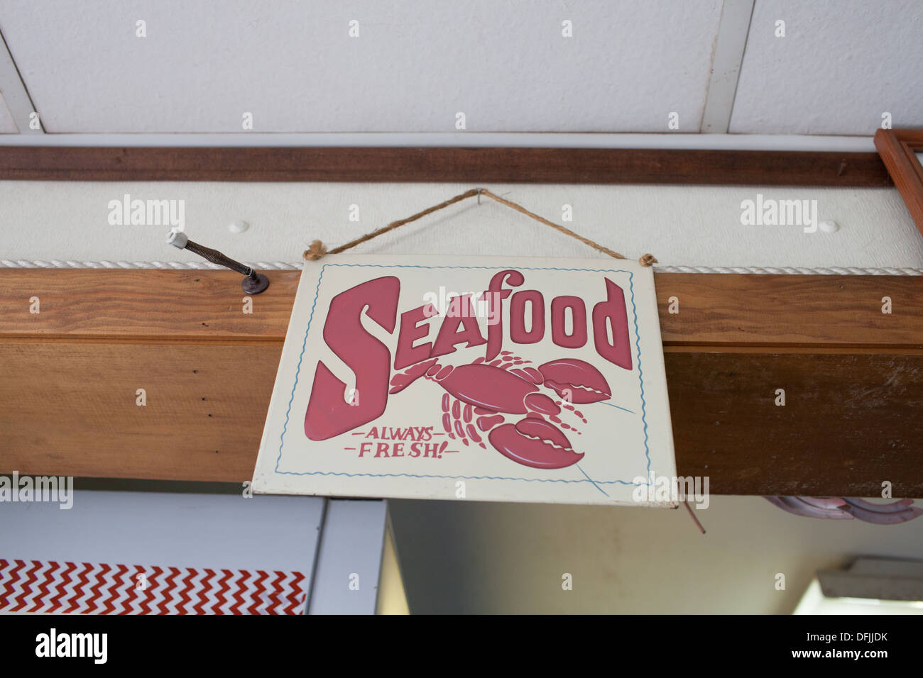 Champlin's Seafood restaurant Stock Photo