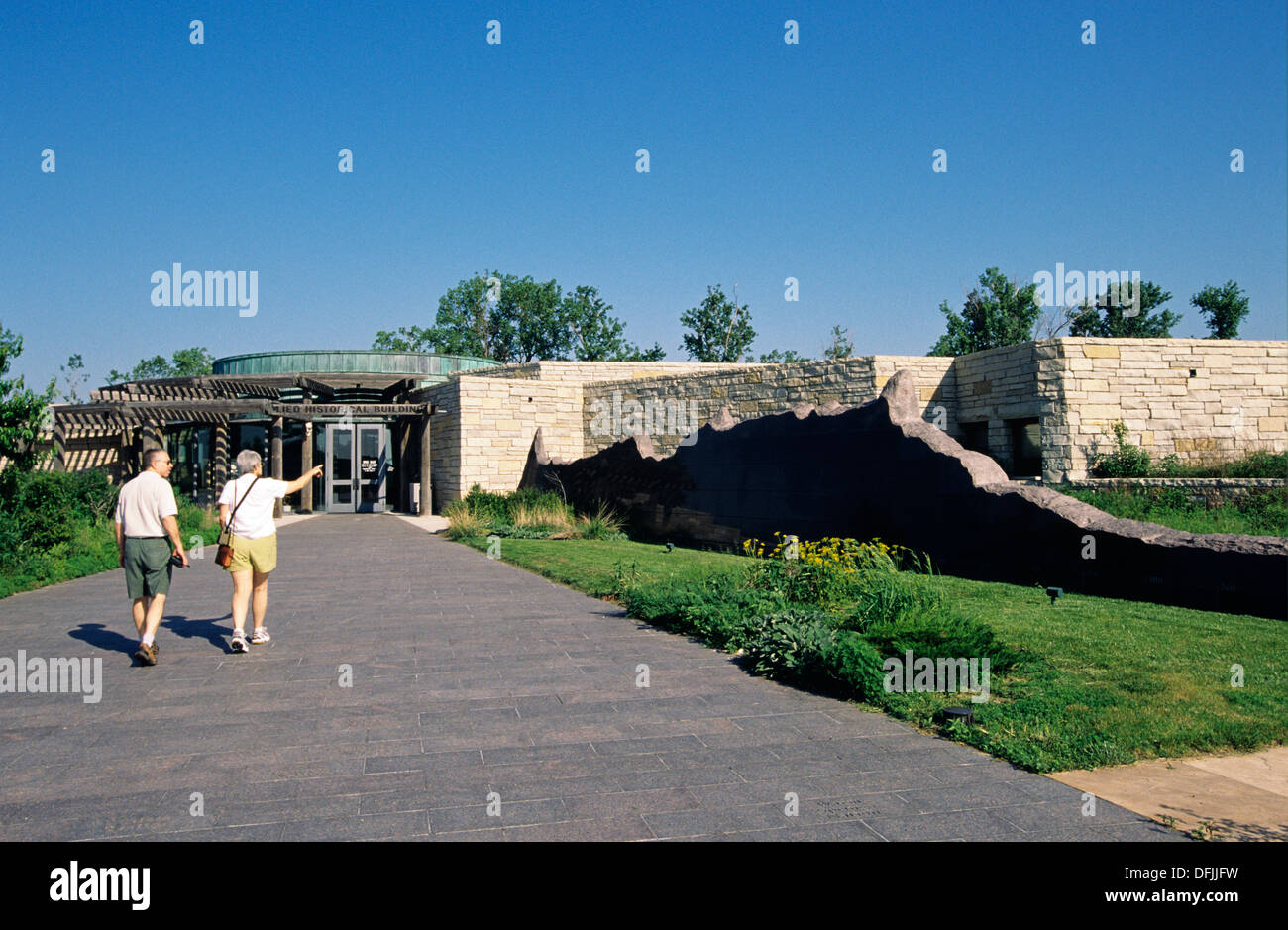 Western Historic Trails Center, in the Lied Historical Building
