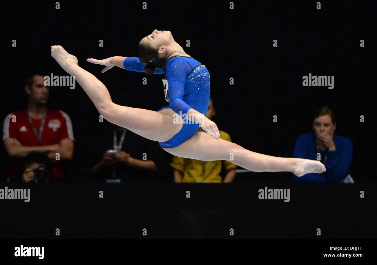 Antwerp, Belgium. 06th Oct, 2013. Russian gymnast Aliya Mustafina