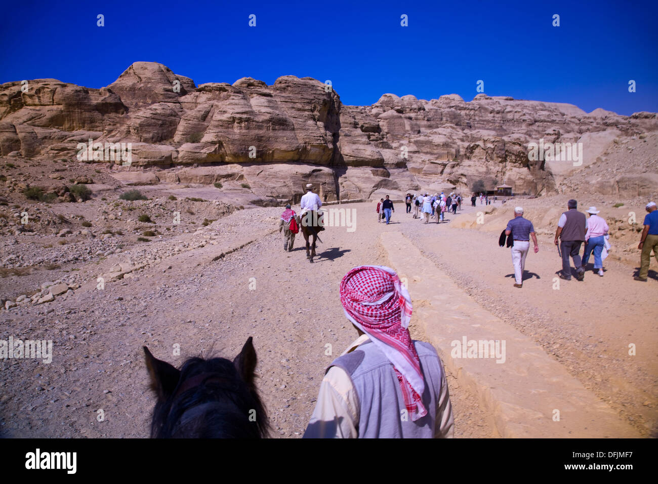 Trek to petra jordan hi-res stock photography and images - Alamy
