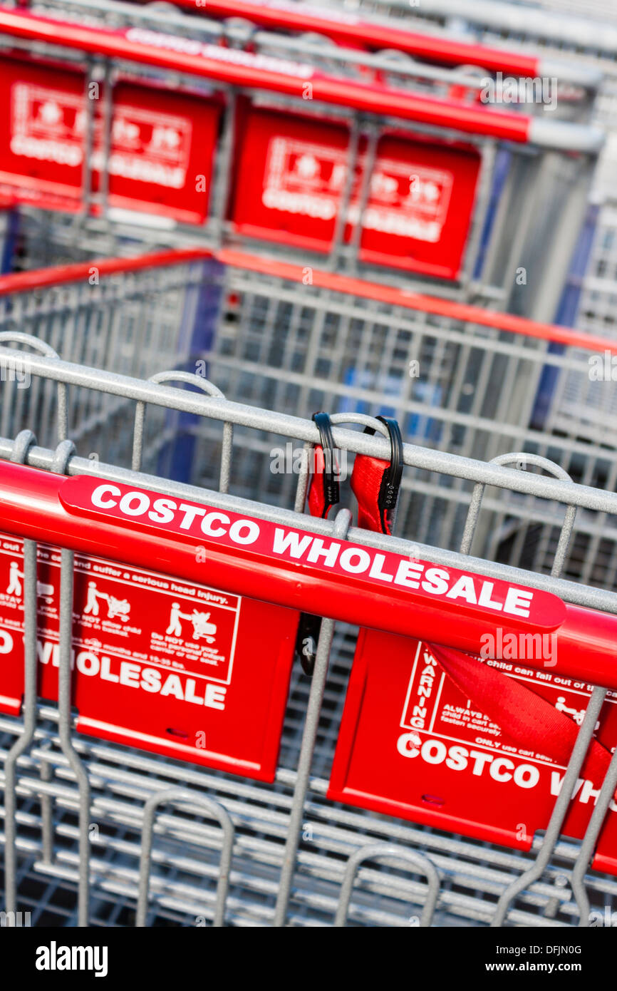 Costco shopping trolley hires stock photography and images Alamy
