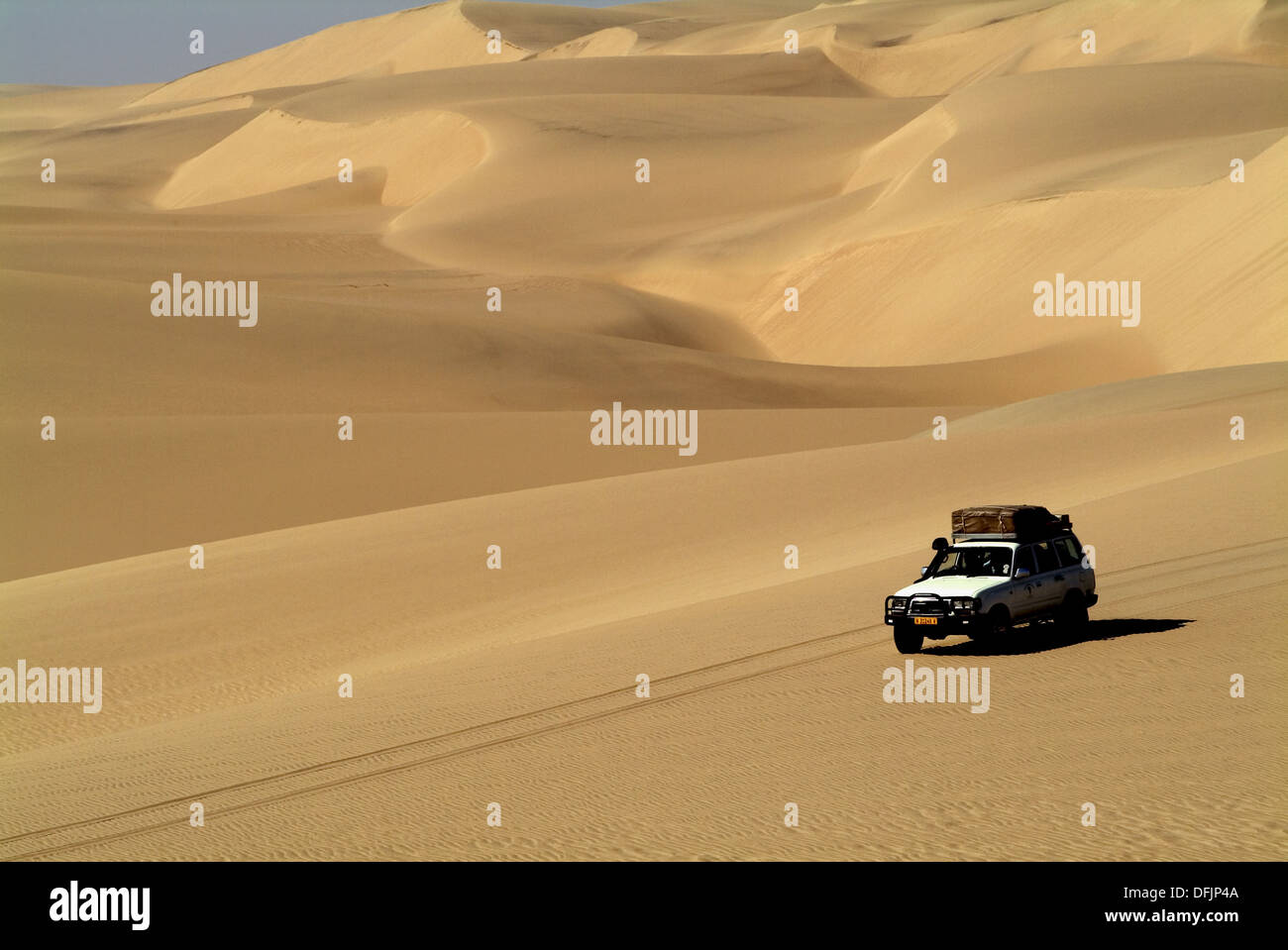 Desert, Atlantic coast, Parque do Iona, Namibe province, Angola Stock ...