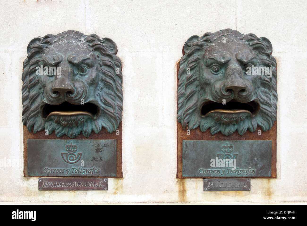 Spanish post boxes hires stock photography and images Alamy