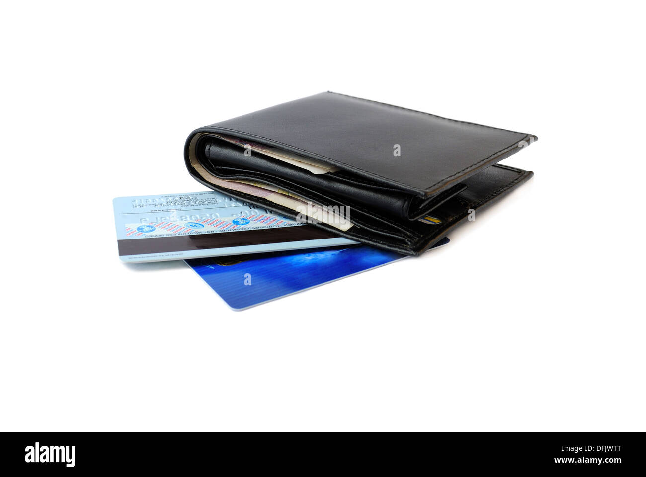 Plastic card Stock Photo