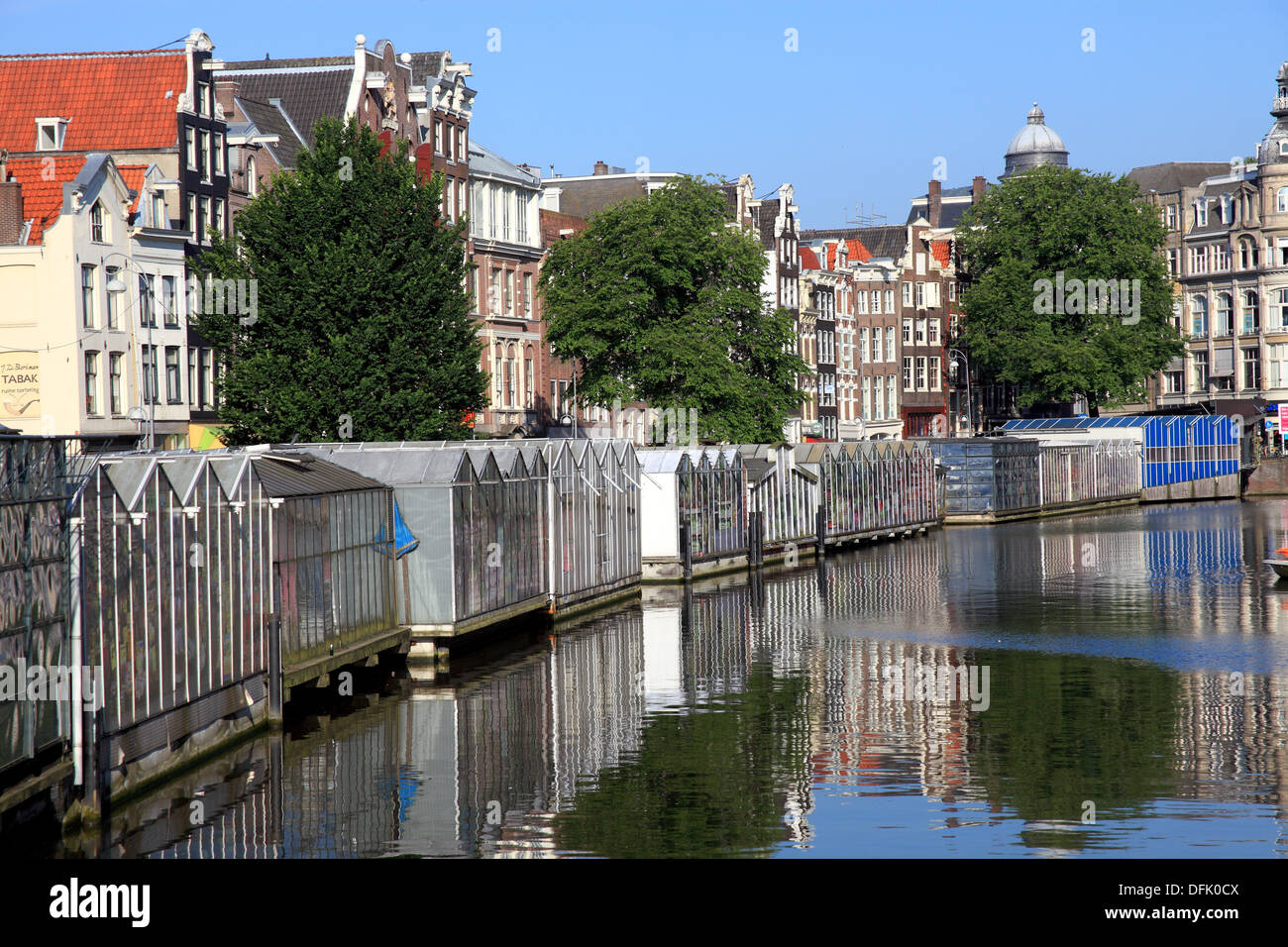 The flower market, Amsterdam city, Holland, Europe Stock Photo Alamy