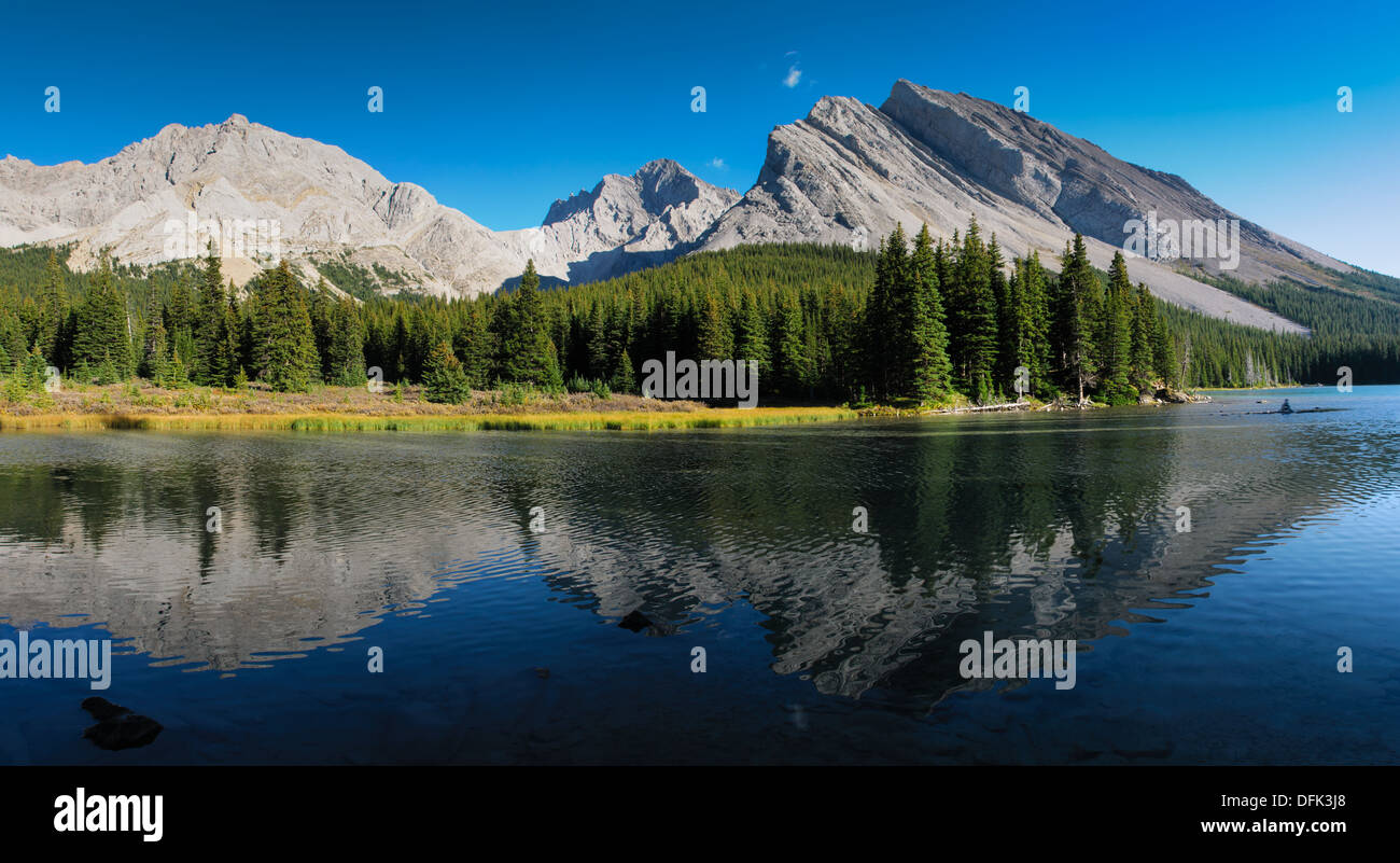 Scenic Rocky Mountain Lake Stock Photo - Alamy