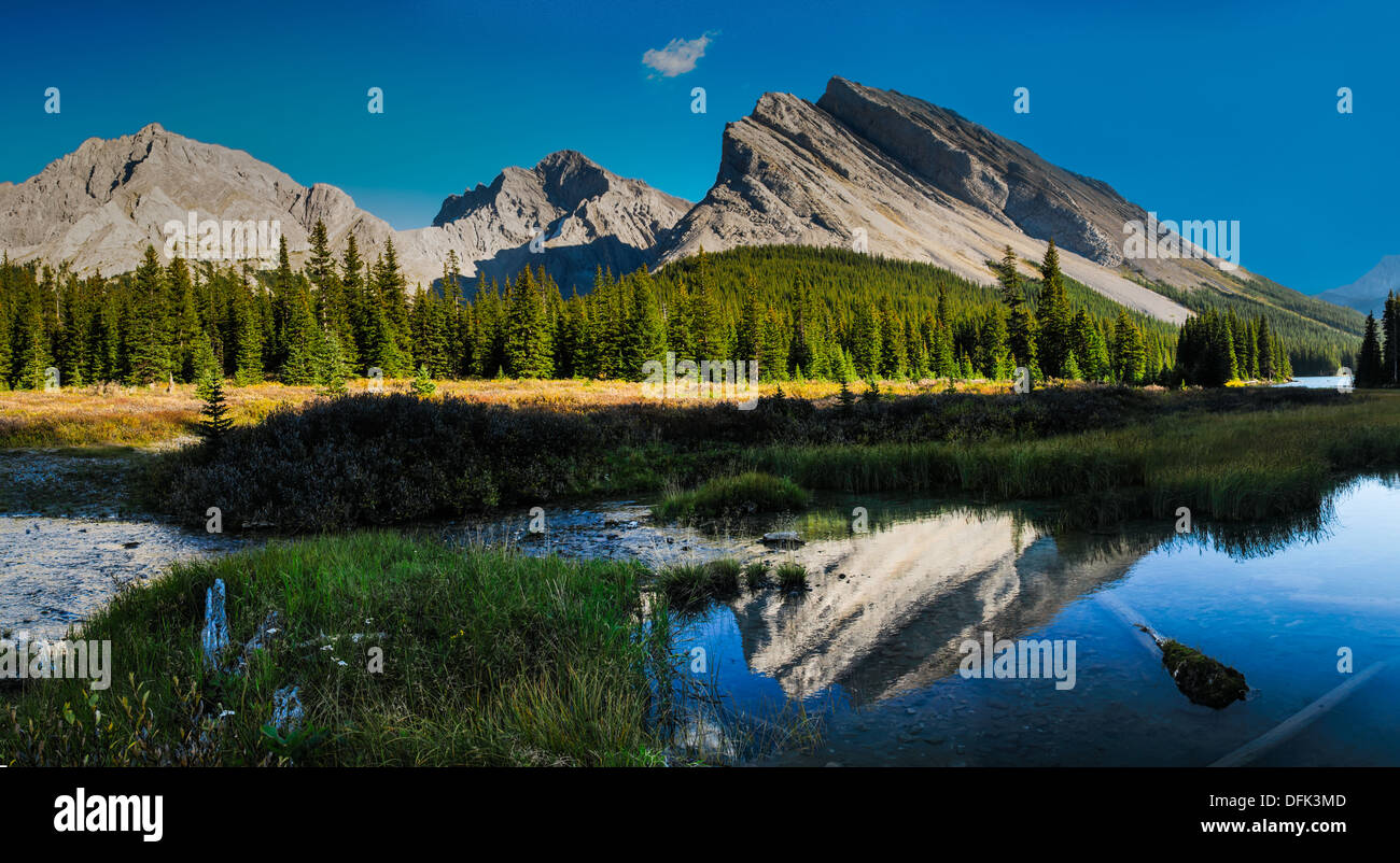 Scenic Rocky Mountain Lake Stock Photo - Alamy