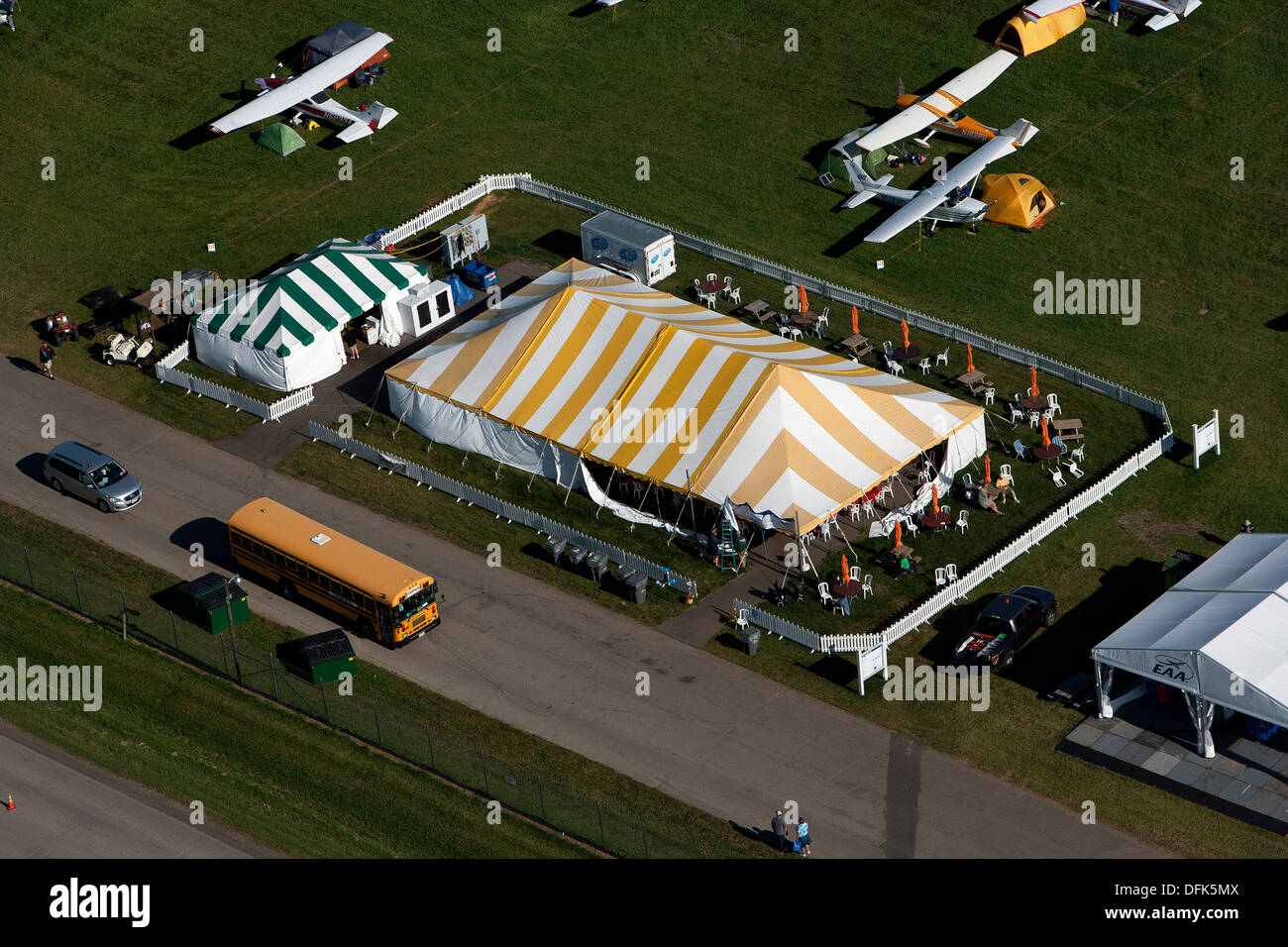 aerial photograph AirVenture 2013, Experimental Aircraft Association