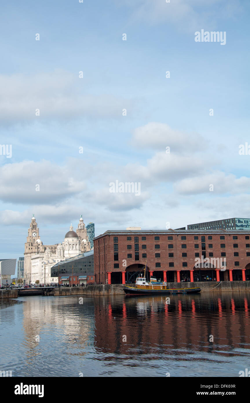 Liverpool Royal Albert Docks Stock Photo
