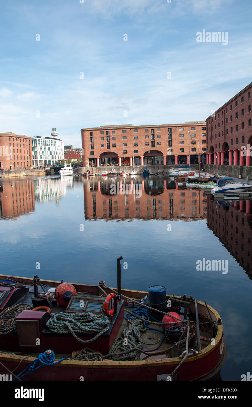 Liverpool Royal Albert Docks Stock Photo