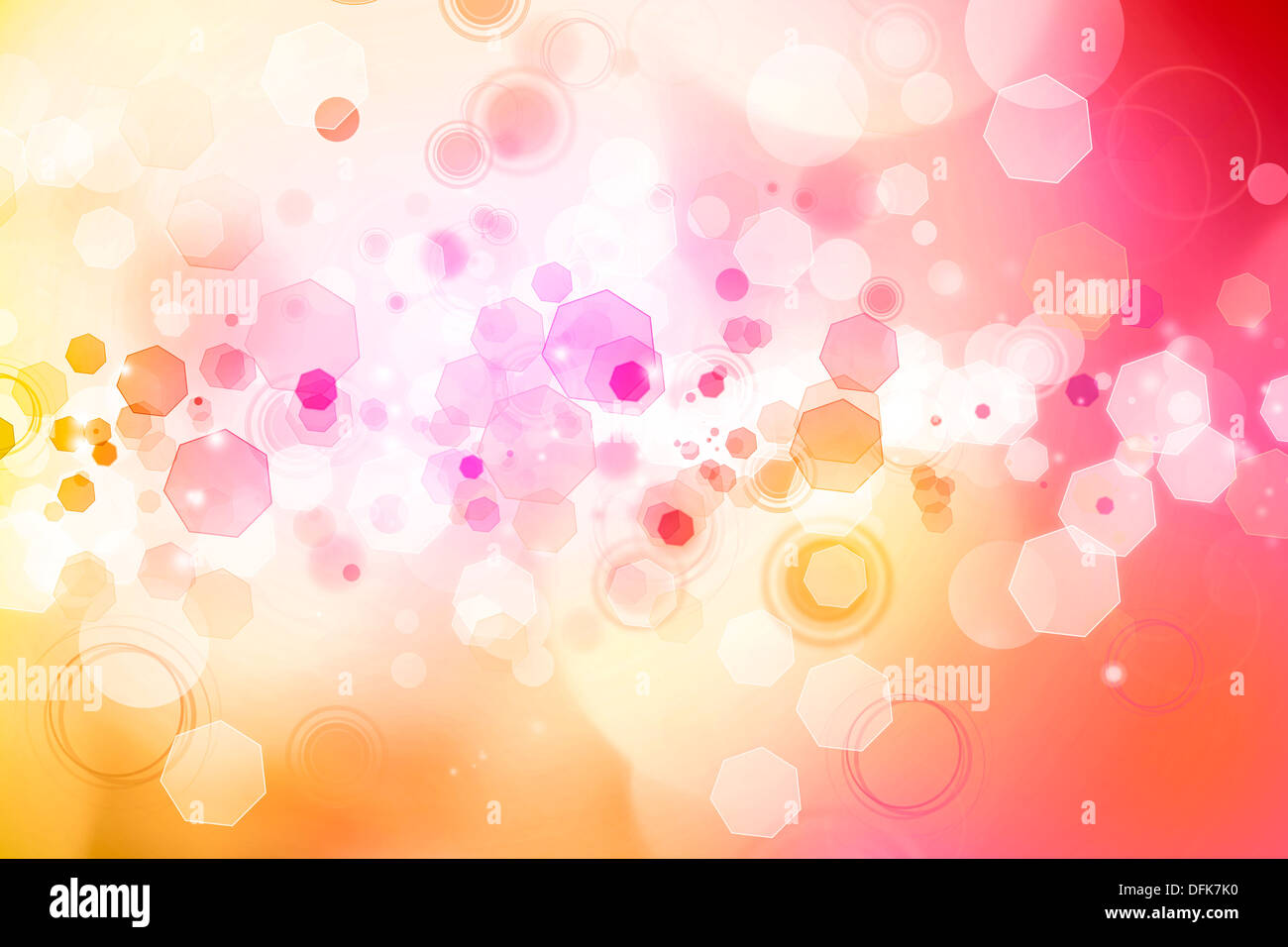 Abstract pink and orange tone background Stock Photo