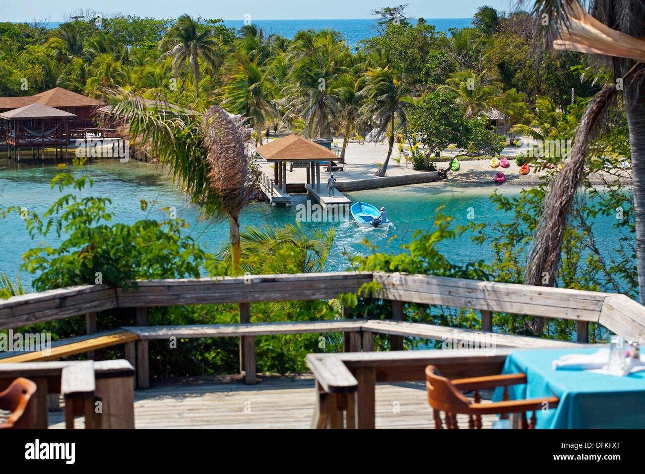 Anthony´s Key Resort, Roatan Bay Islands Caribbean Honduras Stock Photo -  Alamy