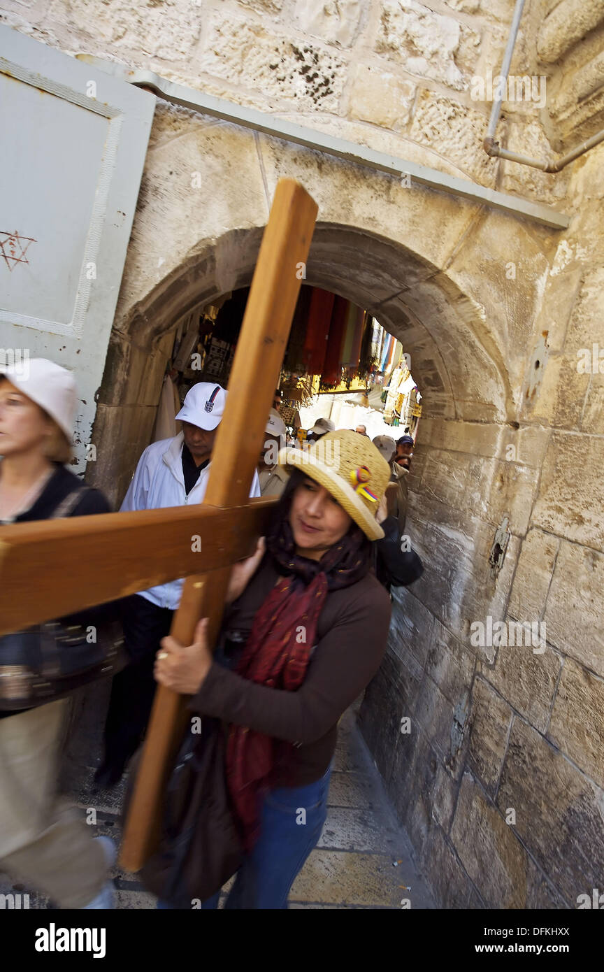 Christian Symbol Jerusalem Stock Photos & Christian Symbol 