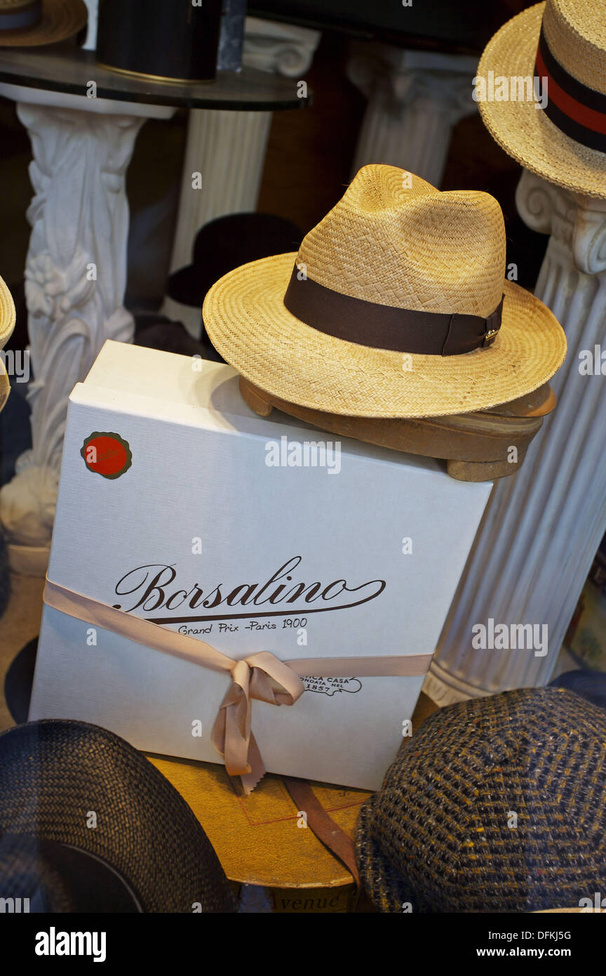 Borsalino brand hi-res stock photography and images - Alamy