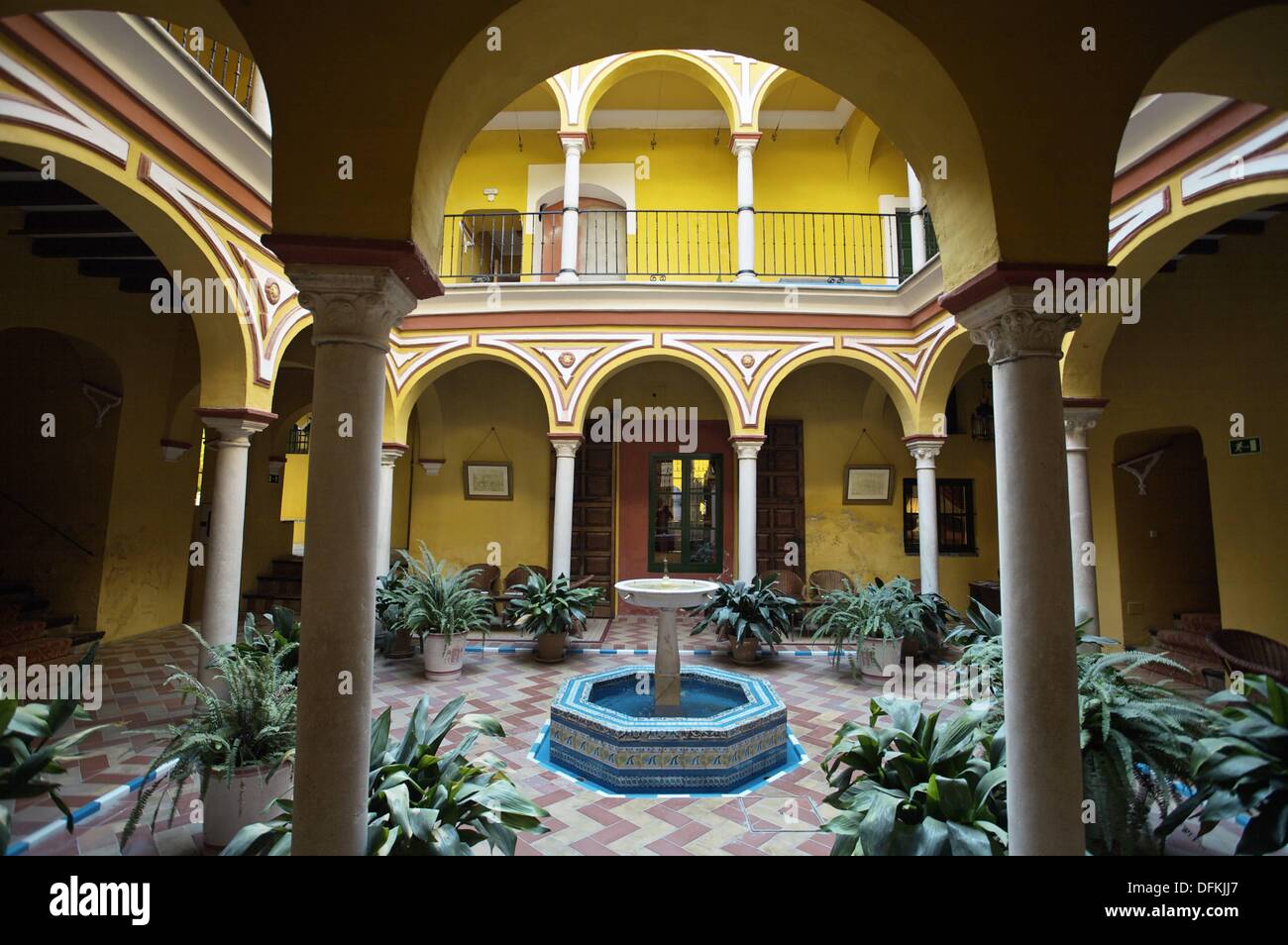 Hotel Casas de la Juderia. Seville. Andalucia. Spain Stock Photo - Alamy