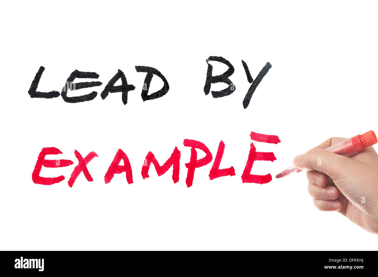 lead-by-example-cut-out-stock-images-pictures-alamy