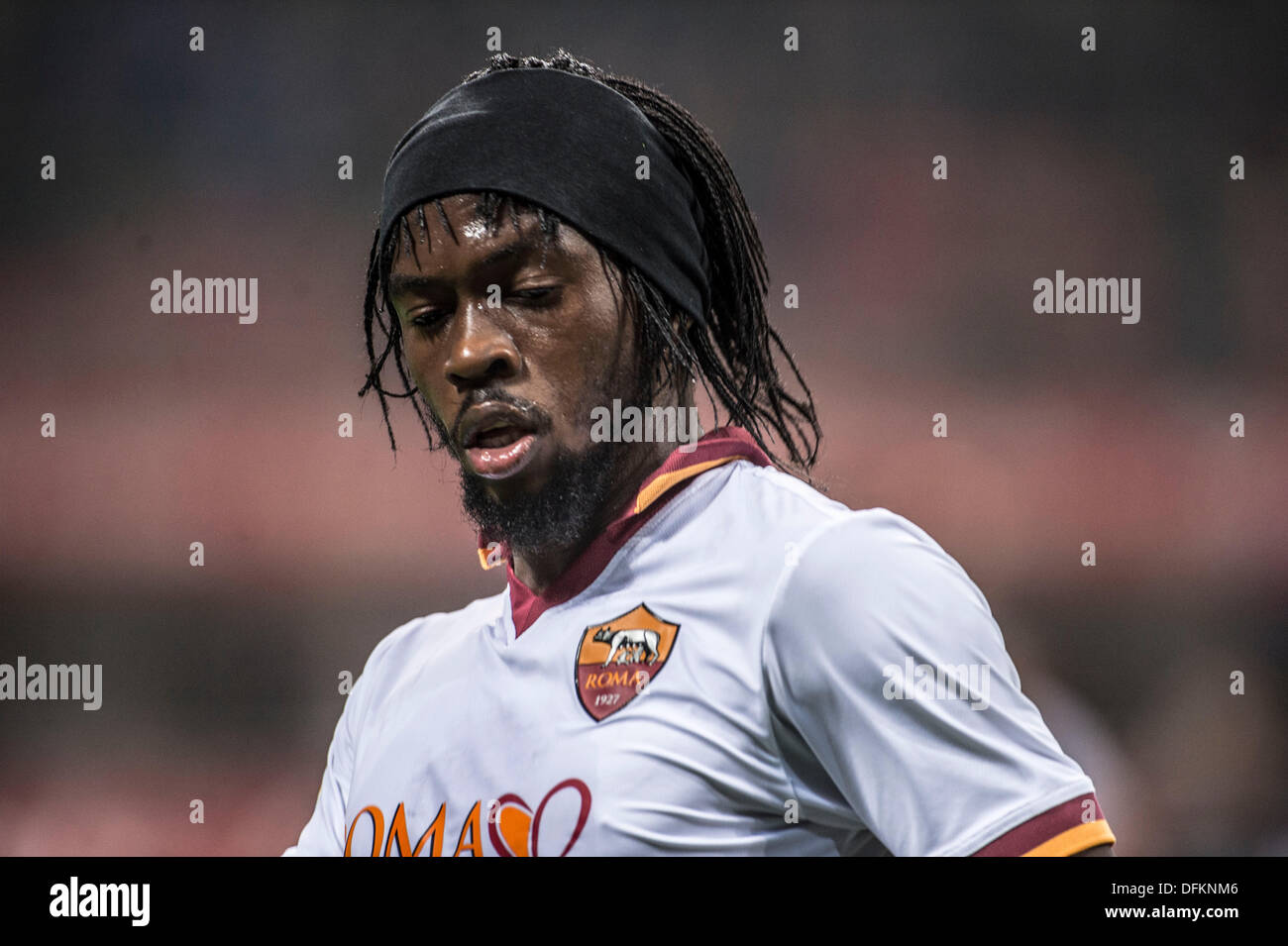 Milan, Italy. 5th Oct, 2013. Gervinho (Roma) Football / Soccer ...