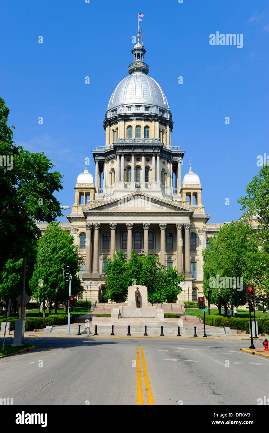 Illinois State Capitol Building Springfield Illinois Stock Photo Alamy