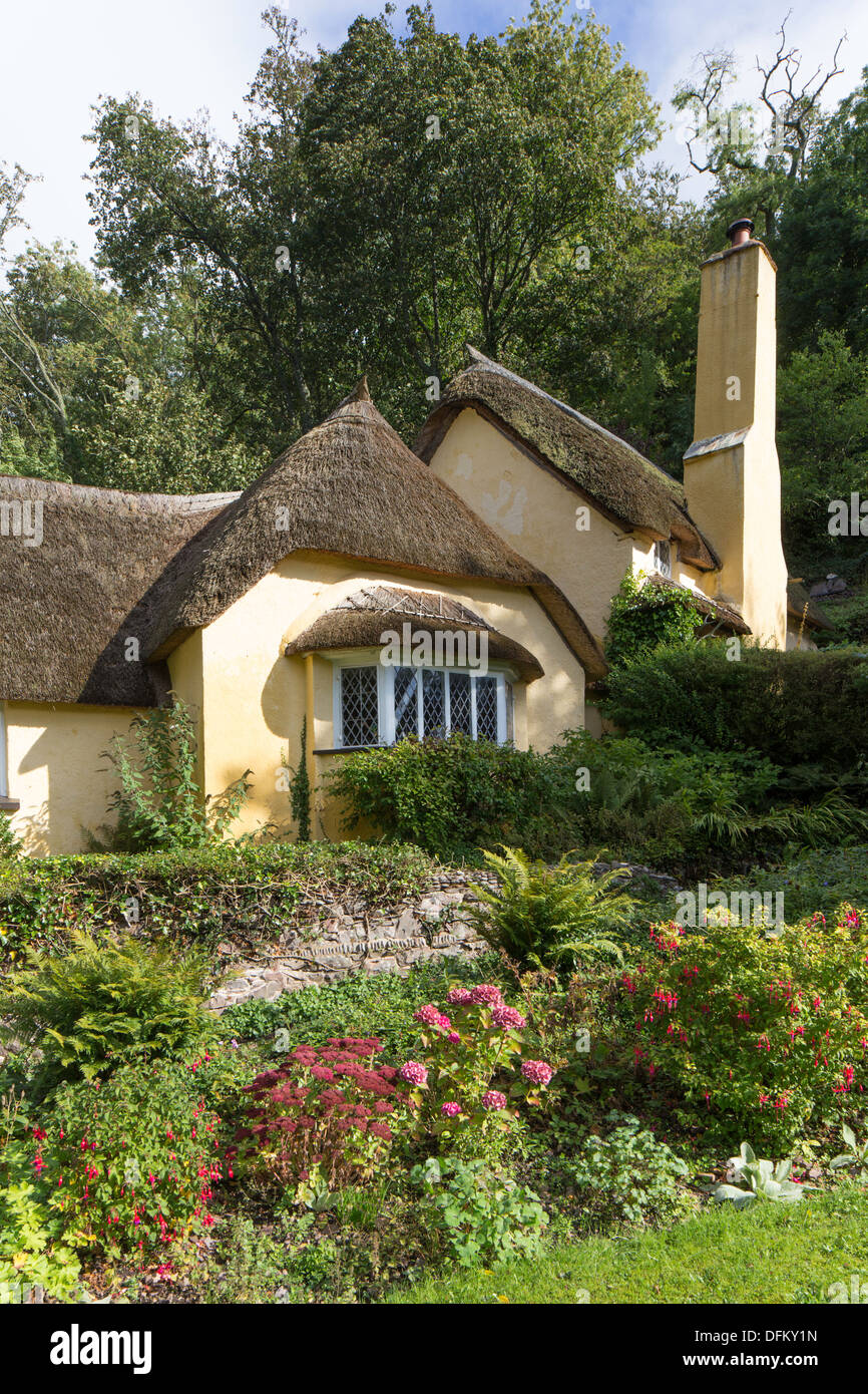 Selworthy S Thatched Cottages Exmoor National Park Somerset
