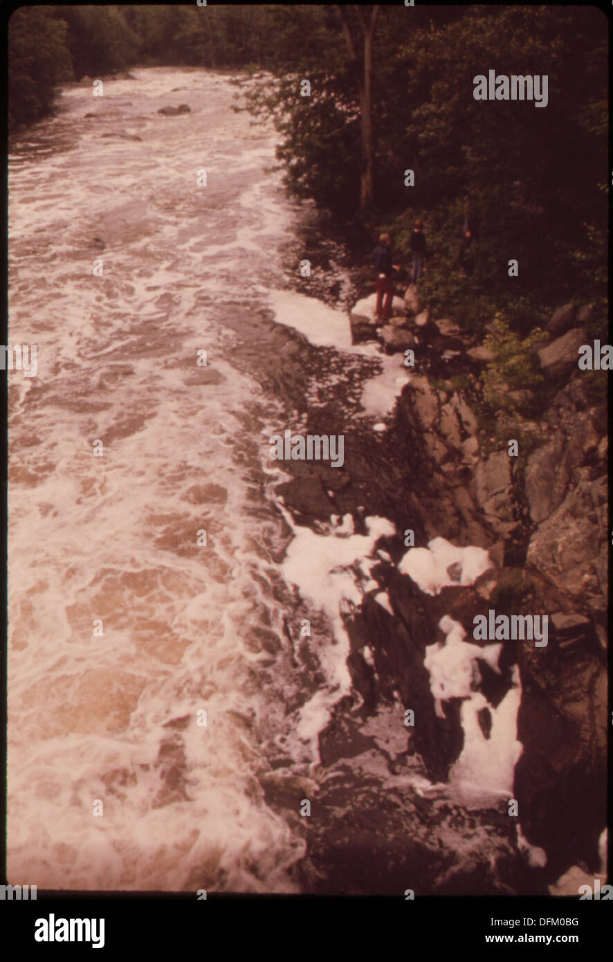 MINE FALLS PARK CONSISTS OF THREE MILES OF ATTRACTIVE WOODLAND ALONG