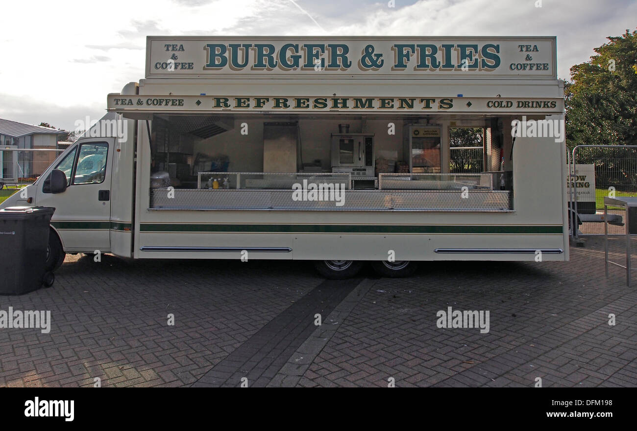 Southport, UK. 6th October 2013. Concession Vans at British Musical