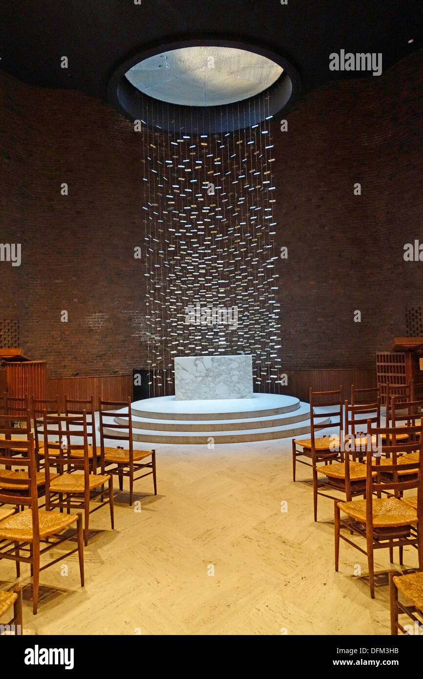 MIT chapel by Eero Saarinen Stock Photo