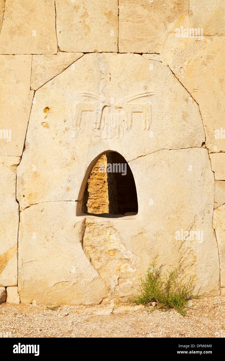 Tomb, 3000 years before Christ. Hili Gardens. Al Ain City. Emirate of Abu Dhabi. EAU. Persian Gulf. Arabia. Stock Photo