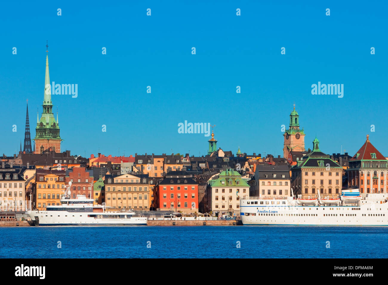 Sweden, Stockholm - The Old Town. Stock Photo
