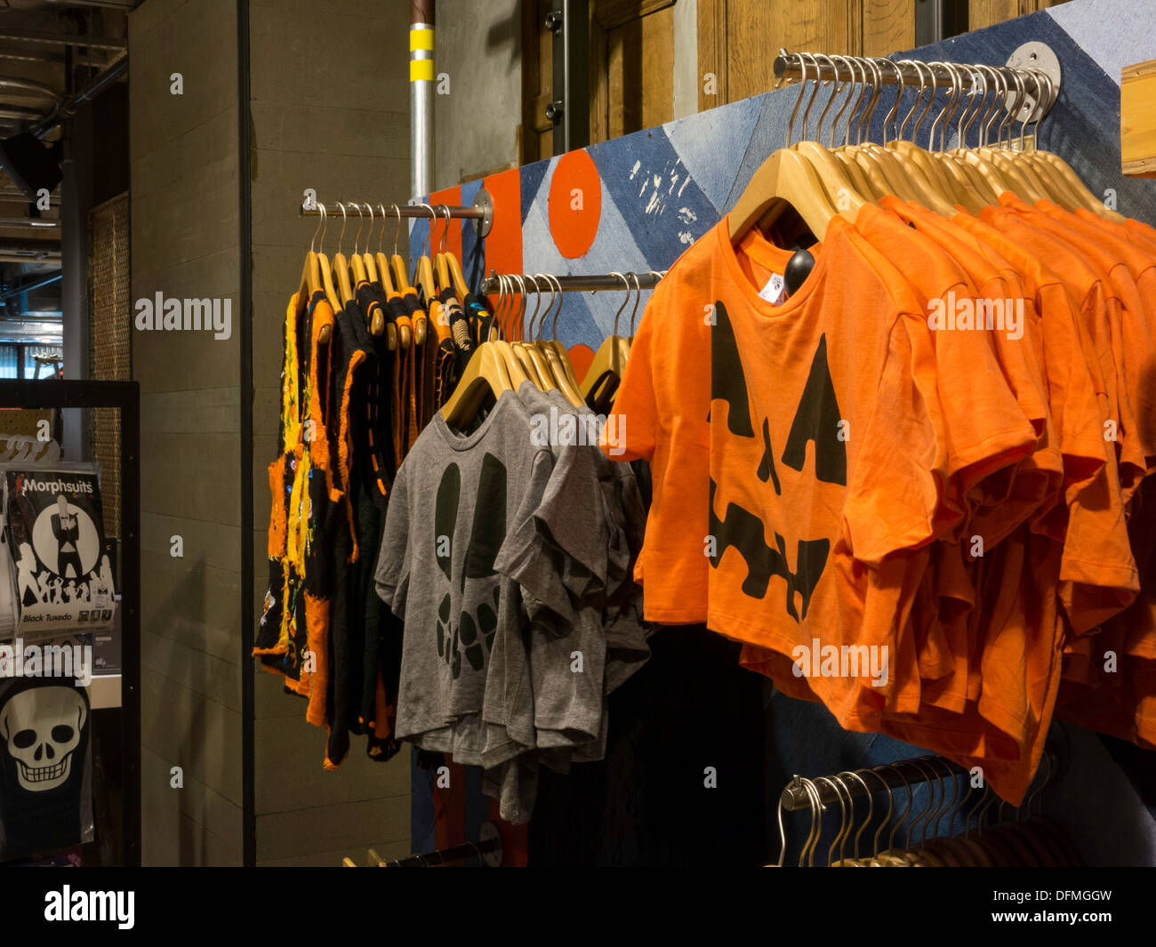 Halloween Display, NYC Stock Photo Alamy