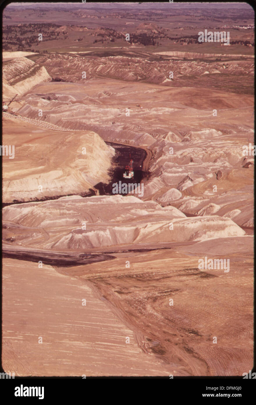 PEABODY COAL COMPANY STRIP MINE, SOUTH OF COLSTRIP 549177 Stock Photo Alamy