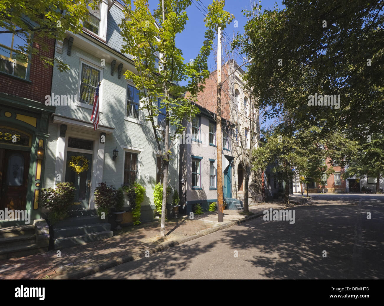 USA Pennsylvania Pittsburgh Mexican War Streets (after 1846 Mexican War