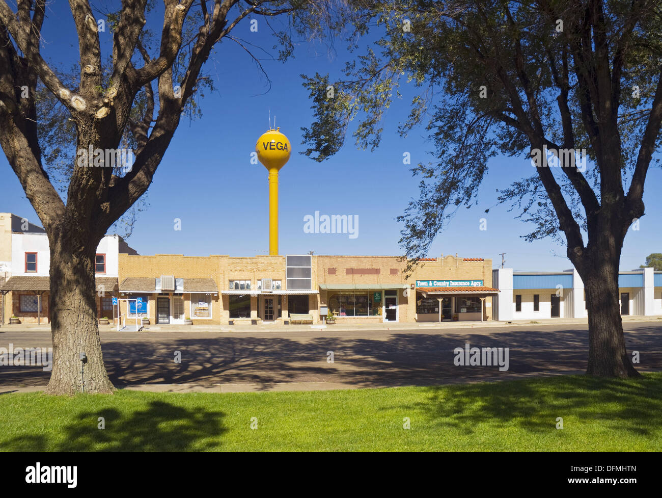 USA Texas Route 66 Vega Stock Photo Alamy