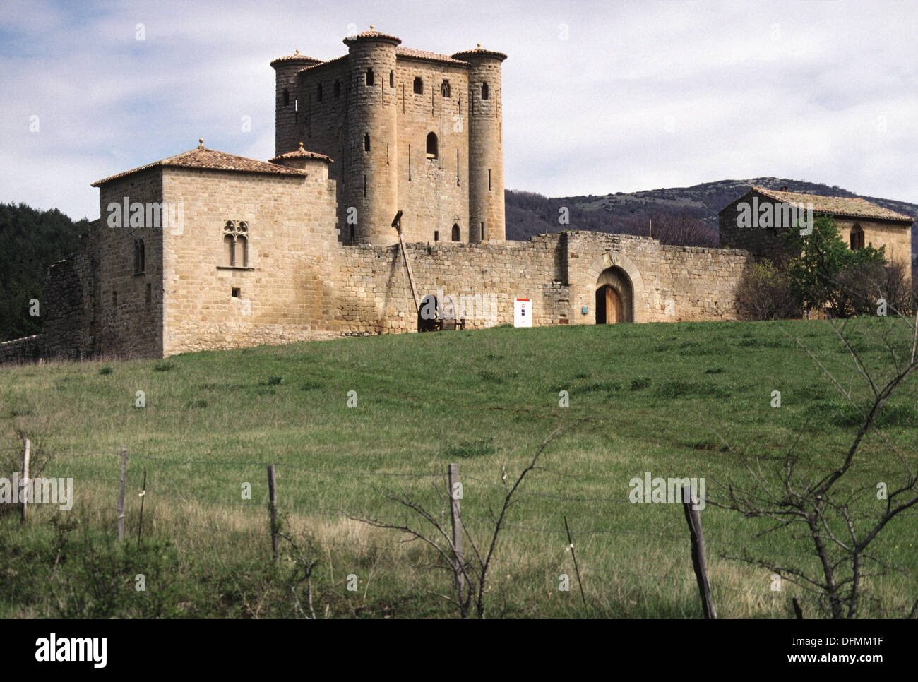 Arques Castle 13th 14th Century Construction Begun In 1280 Arques Aude Languedoc Roussillon France Stock Photo Alamy