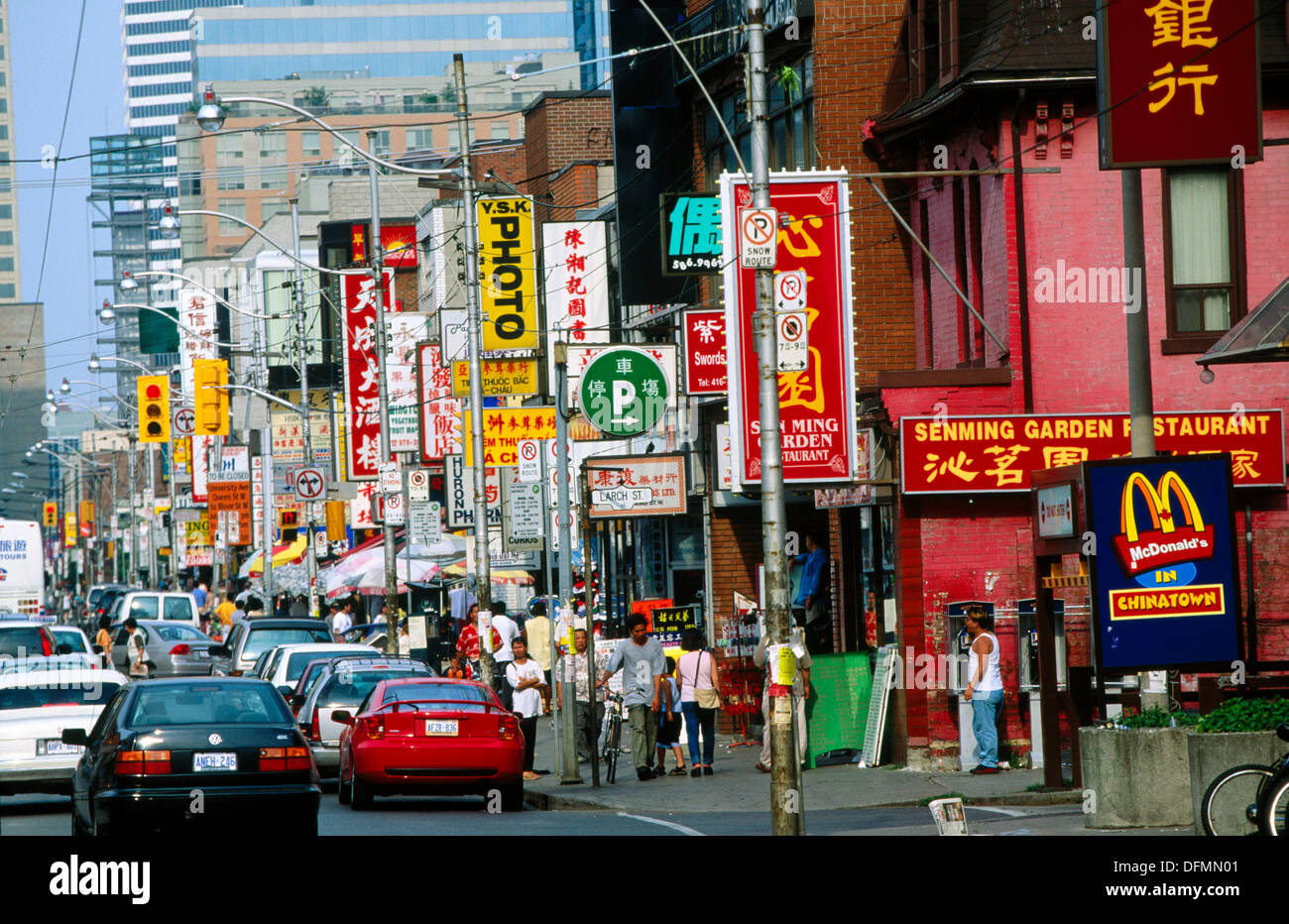 Chinatown in Toronto. Ontario. Canada Stock Photo 61306449 Alamy