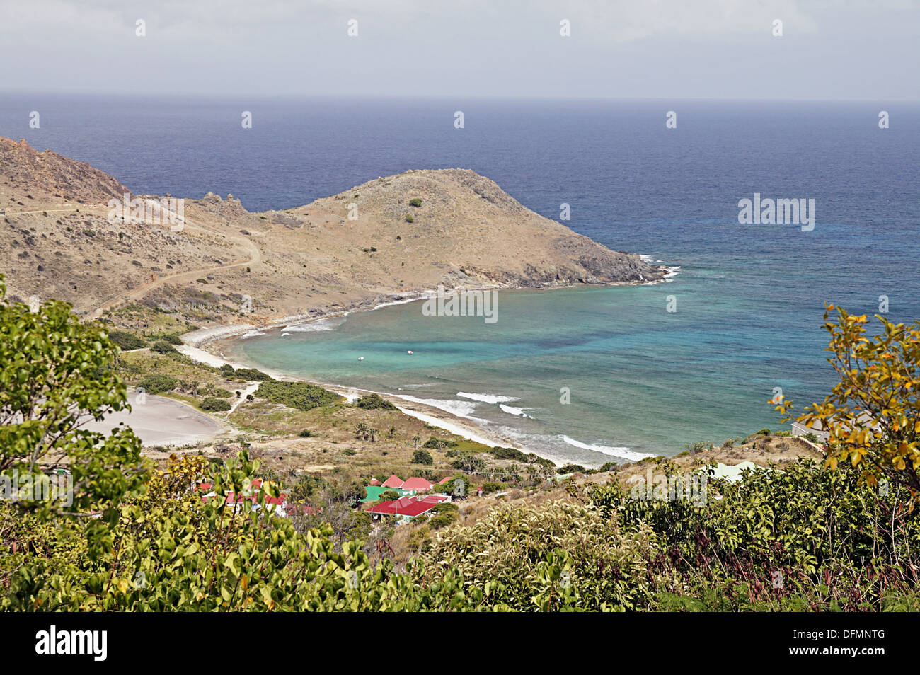 Petite Cul de Sac beach, St. Barts Stock Photo Alamy