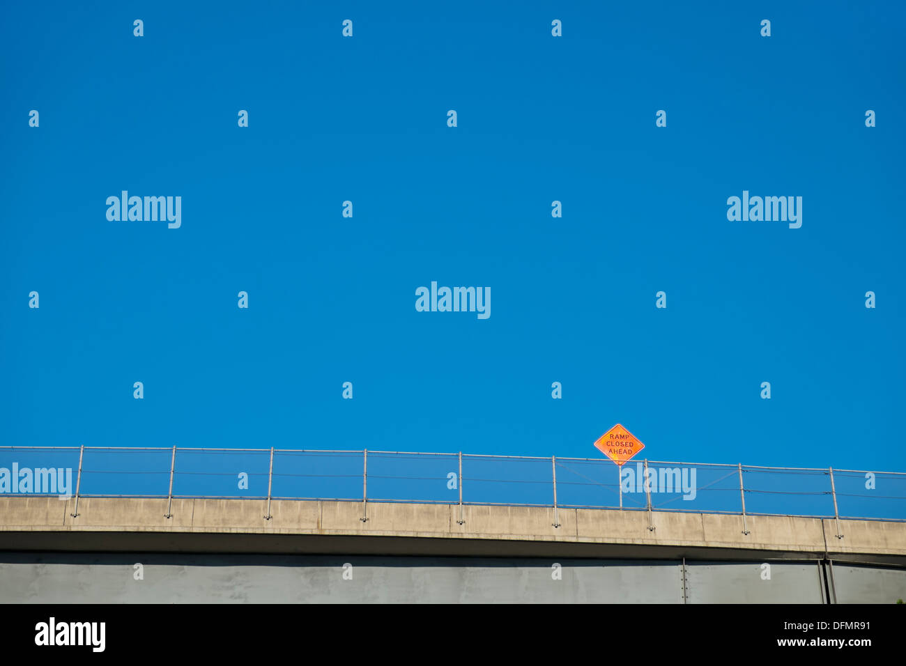 Ramp closed sign hires stock photography and images Alamy