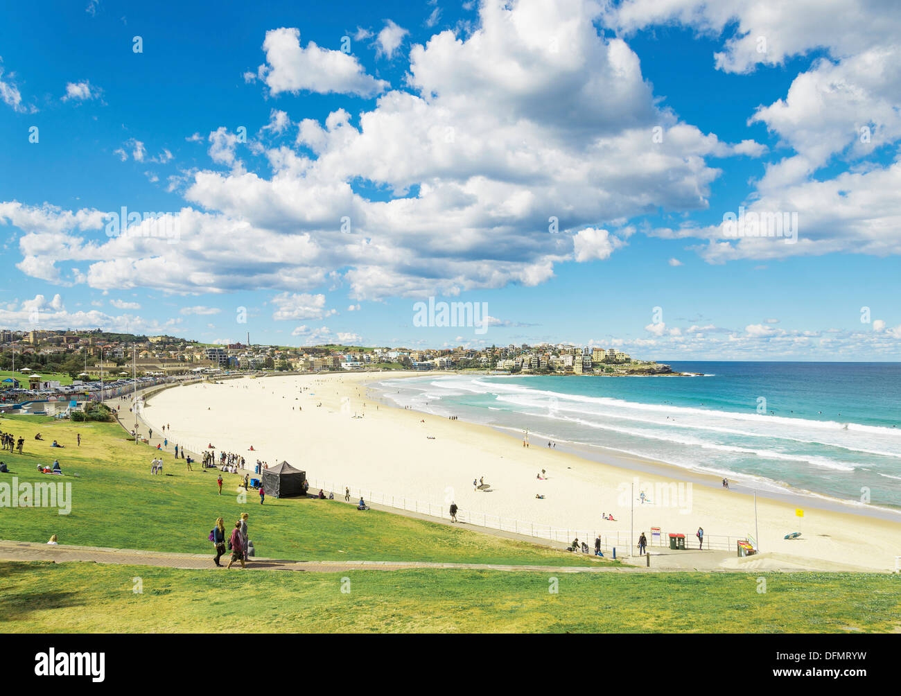 bondi beach in sydney australia Stock Photo