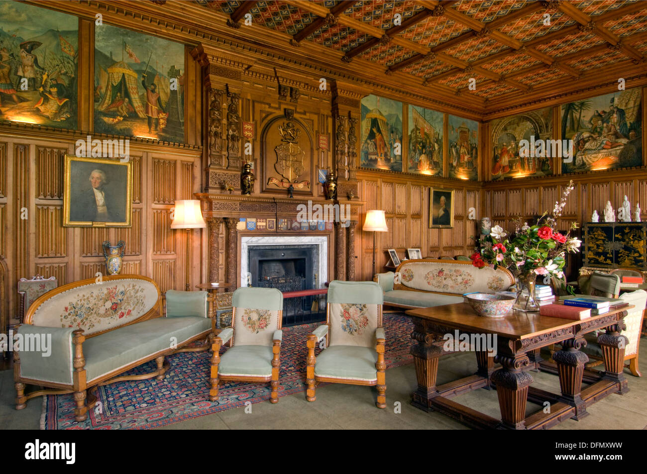 Hartland Abbey, Hartland, Devonshire Stock Photo 61311093 Alamy