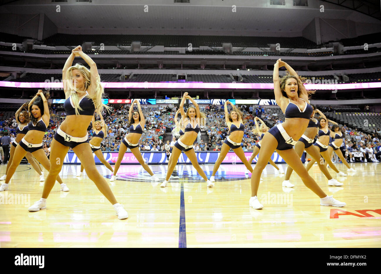 Oct 04, 2013 The Dallas Mavericks Dancers perform during the Dallas