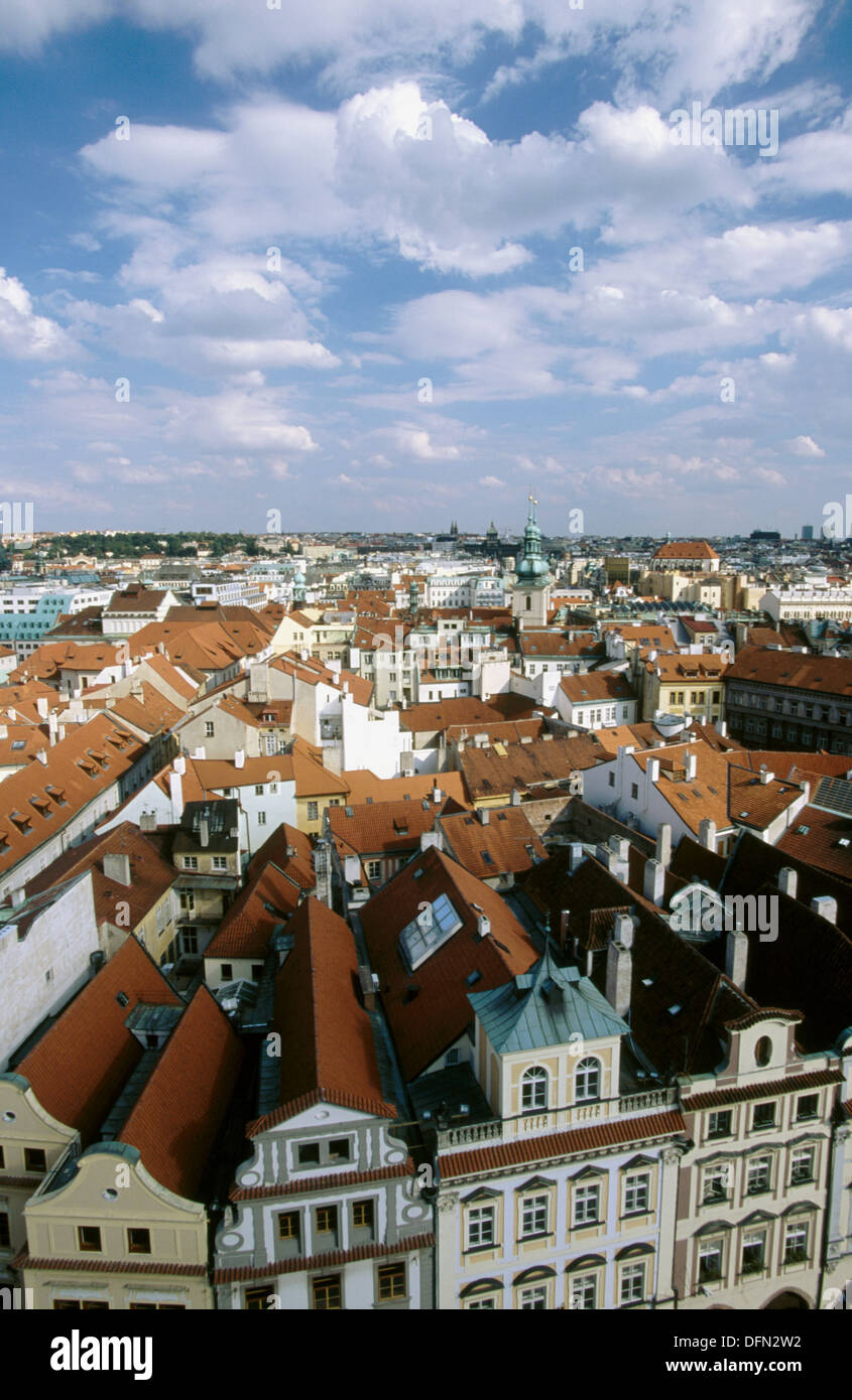 Buildings on Old Town Square. Prague, Czech Republic Stock Photo Alamy