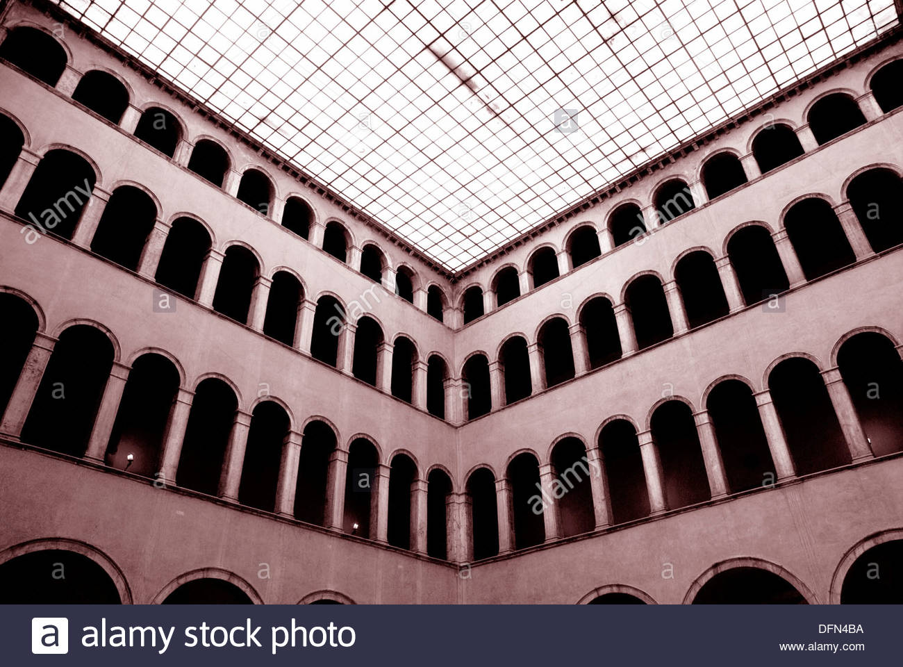 Architecture Italy Post Office Stock Photos & Architecture Italy Post