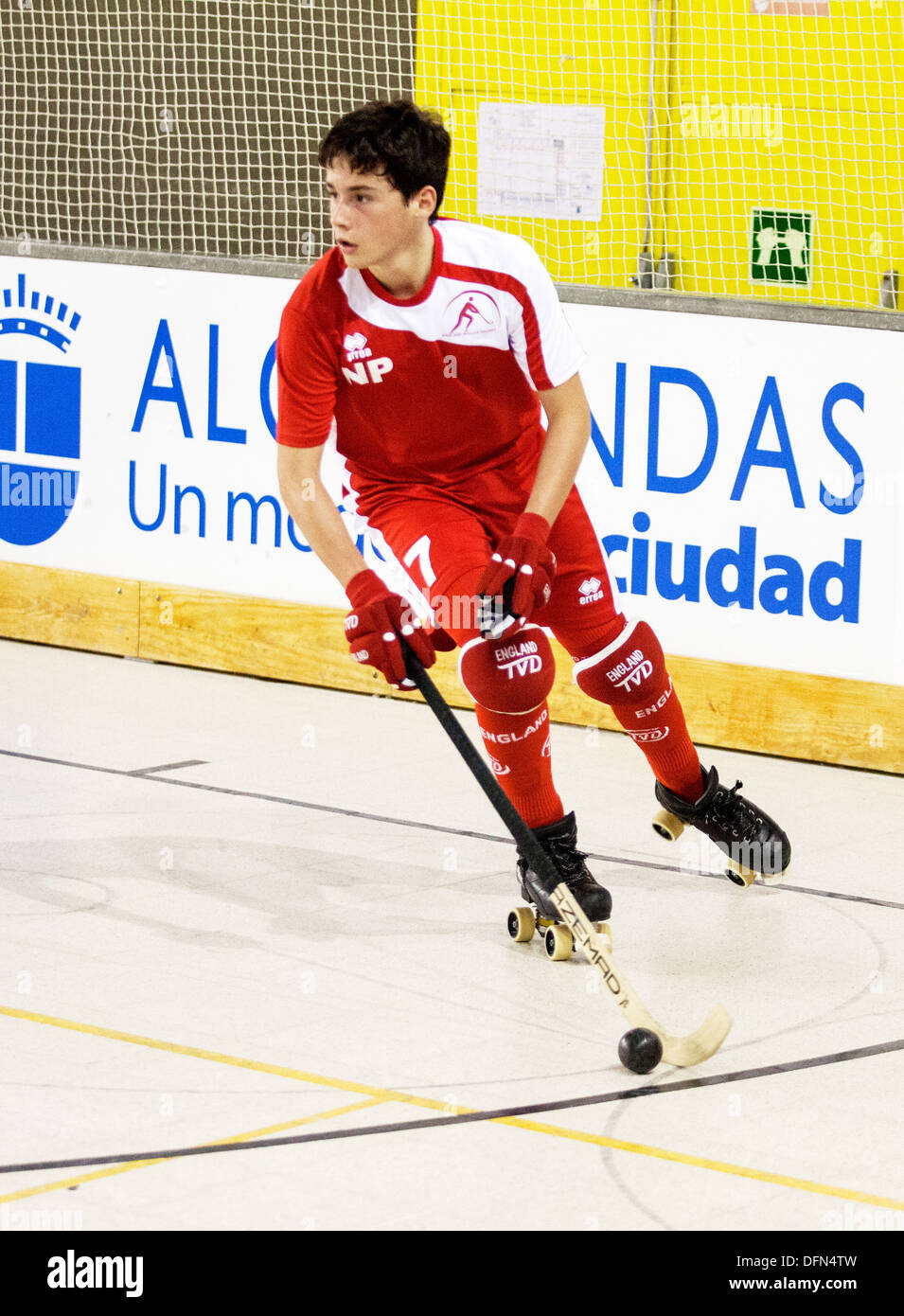 Roller hockey or street hockey hi-res stock photography and images - Alamy