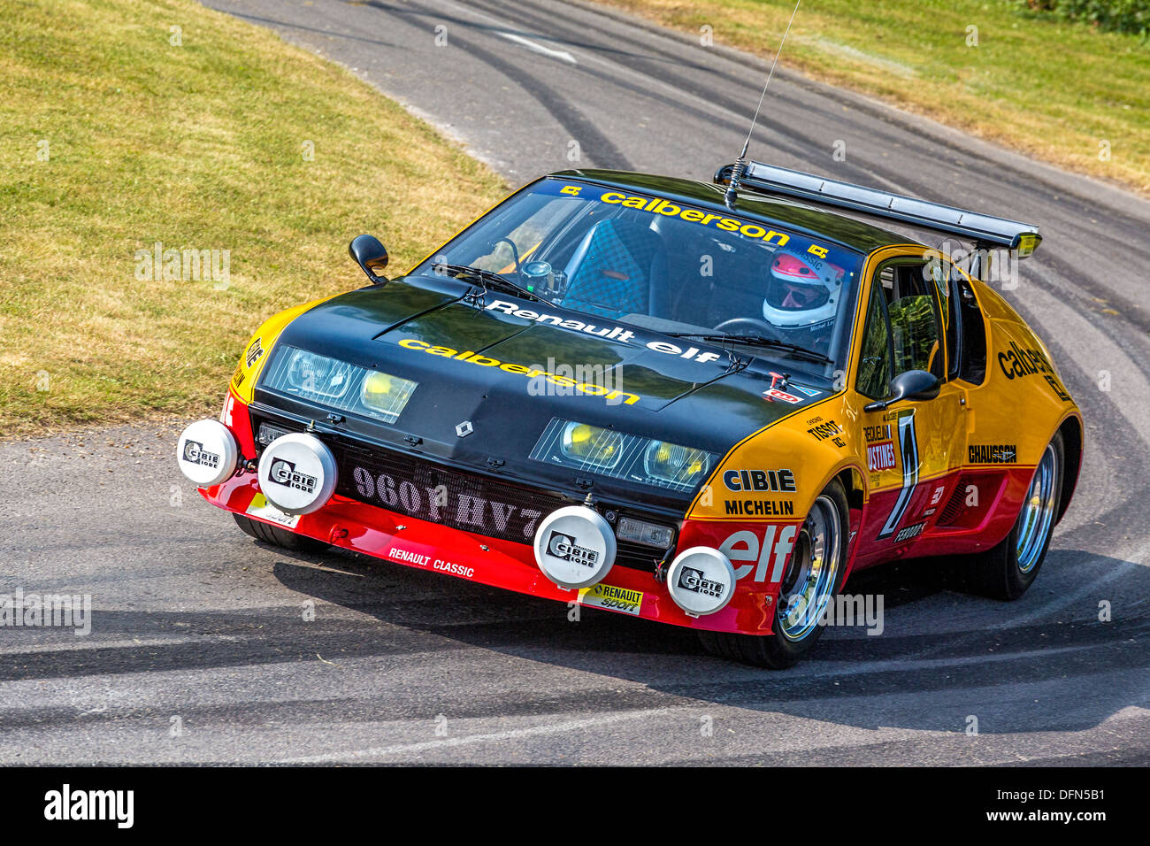 1977 Renault Alpine A310 at the 2013 Goodwood Festival of Speed, Sussex, UK. Stock Photo