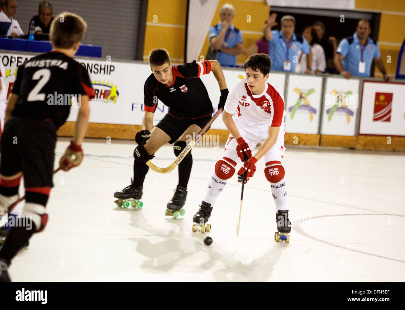 Roller hockey or street hockey hires stock photography and images Alamy