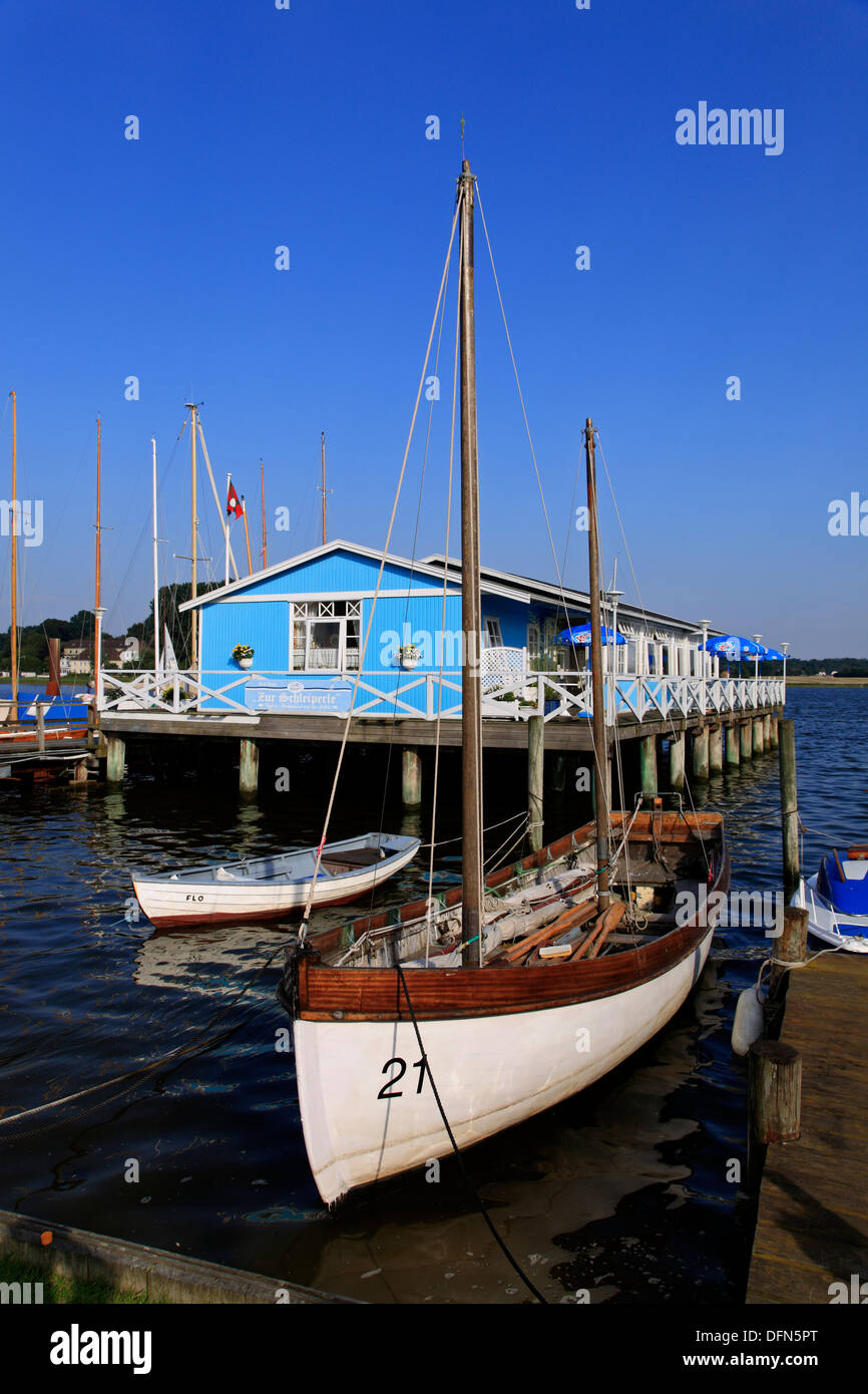 Restaurant SCHLEIPERLE, Arnis, Schlei, Baltic Sea, Schleswig-Holstein ...