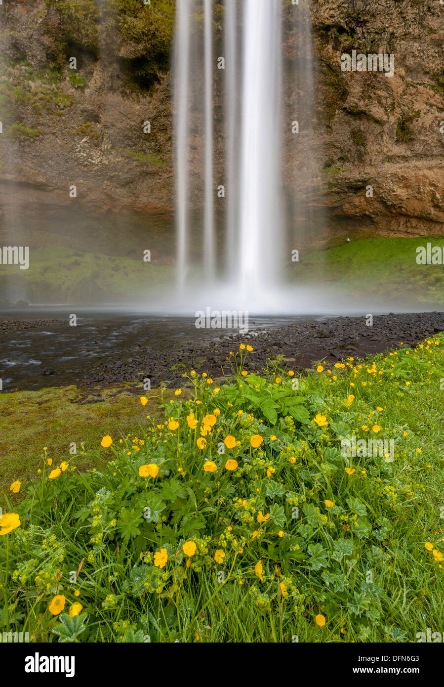 Sunset waterfall hi-res stock photography and images - Alamy